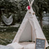Minicamp Peonies Flower Garland For Teepee Decoration - Teepee Accessory